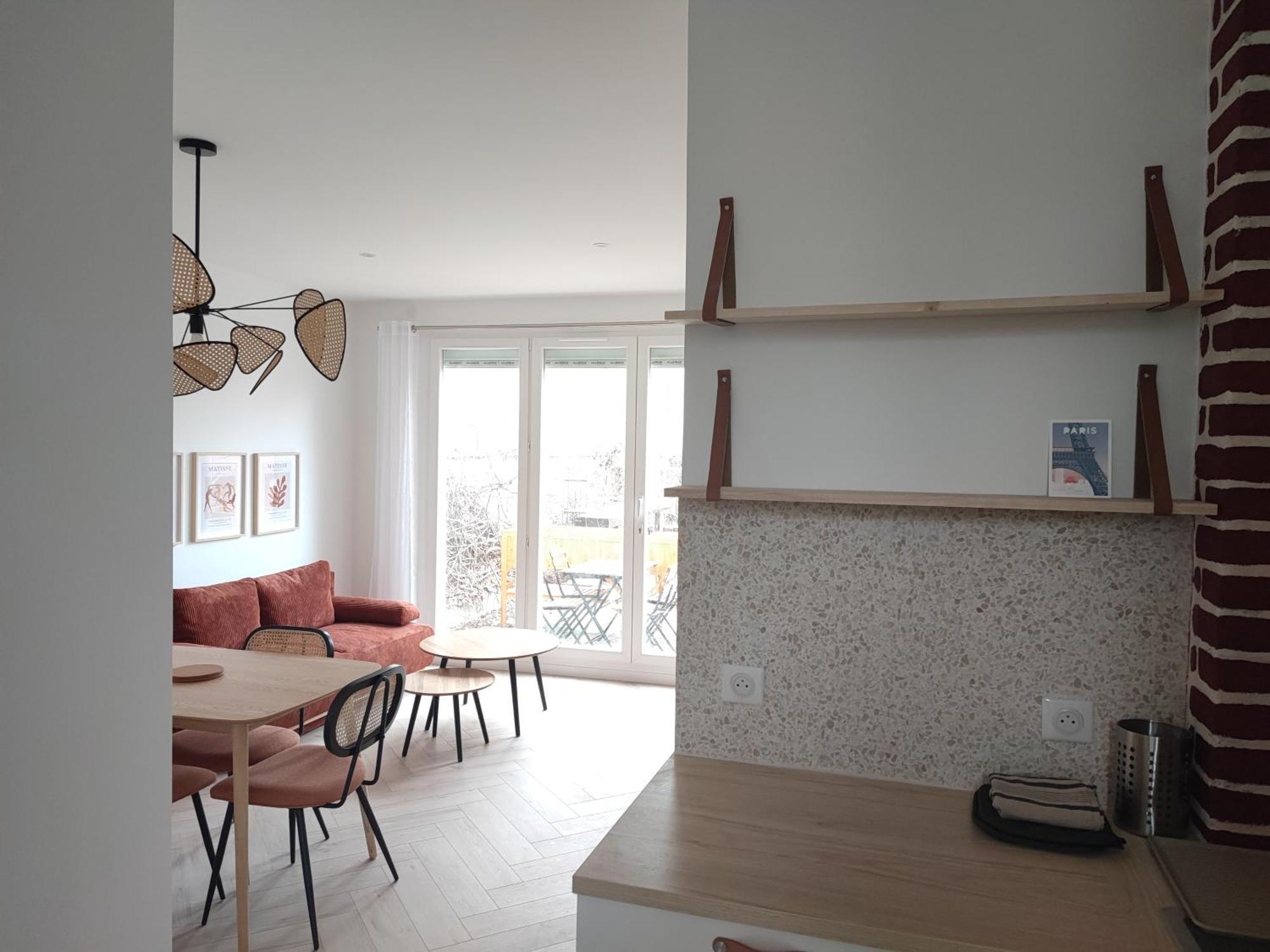 Appartement D'Architecte Avec Vue Sur Jardin La Courneuve Exterior photo